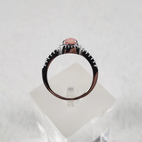 18k Pink Opal Ring - Picture 5 of 8